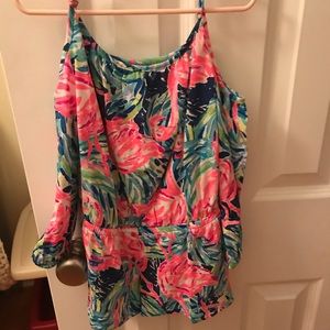 NWT S  Flamenco Beach Romper